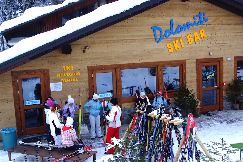 NOLEGGIO SCI DOLOMITI SKI BAR
